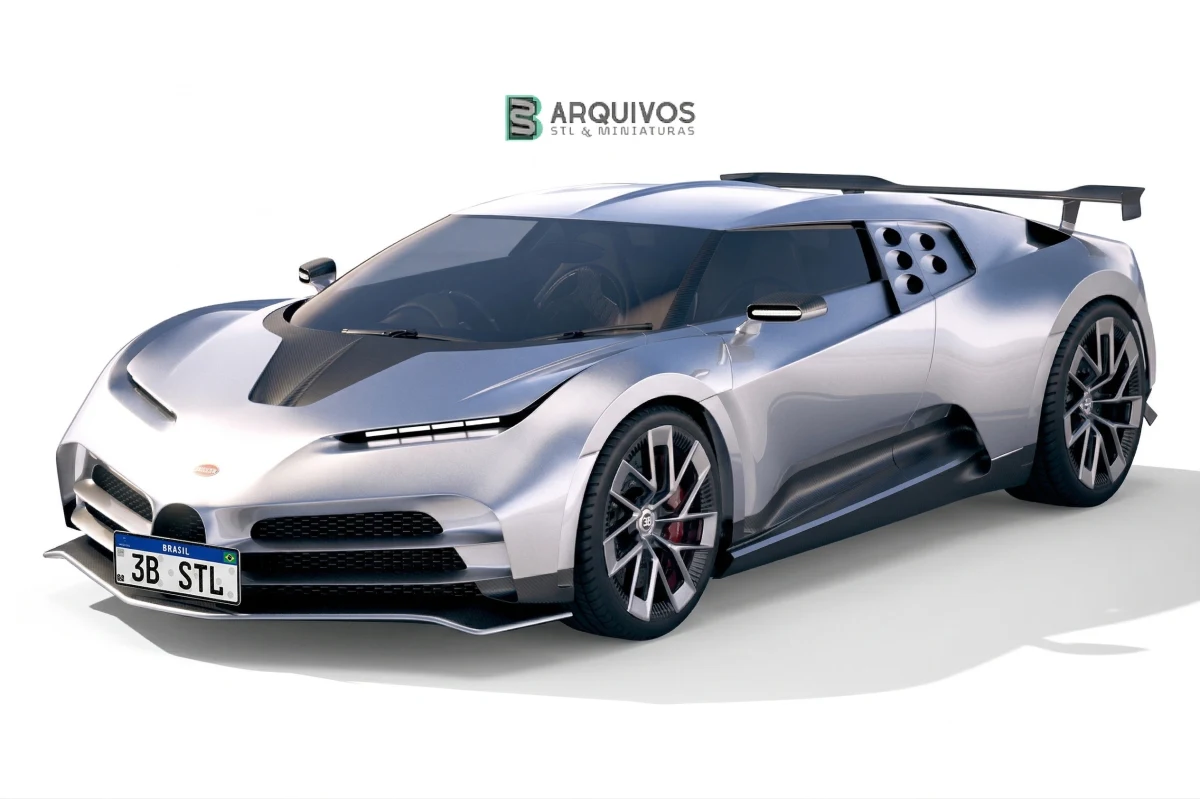 Modelo 3D STL - Bugatti Centodieci 2020
